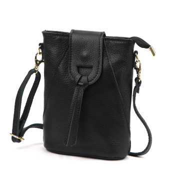 Kožená kabelka Luka černá KZ2261370