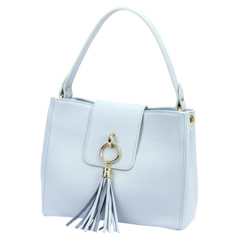 Kožená kabelka Luka modrá KZ2261533