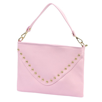 Kožená kabelka Luka růžová KZ2261455