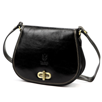 Kožená kabelka Florence černá KZ2261440