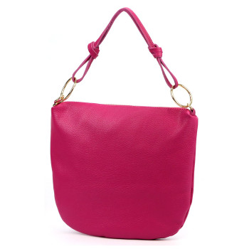 Kožená kabelka Luka fuchsiová KZ2261471