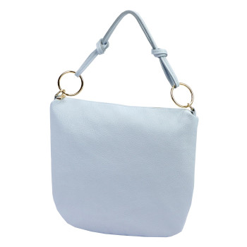 Kožená kabelka Luka modrá KZ2261472