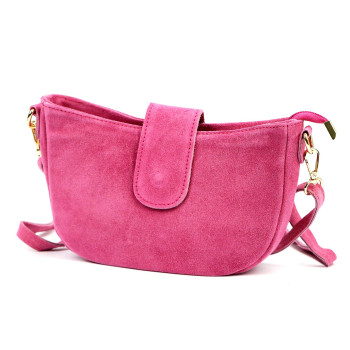 Kožená kabelka Luka růžová KZ2261539