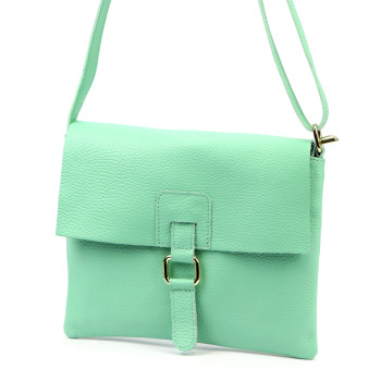 Kožená kabelka Luka zelená KZ2260892