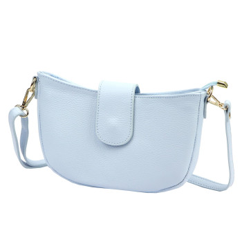 Kožená kabelka Luka modrá KZ2261547