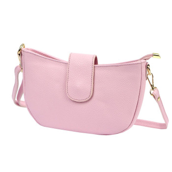 Kožená kabelka Luka růžová KZ2261548