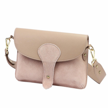 Kožená kabelka Luka růžová KZ2261677