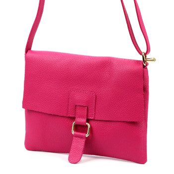 Kožená kabelka Luka fuchsiová KZ2260899