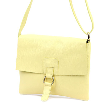 Kožená kabelka Luka žlutá KZ2260970