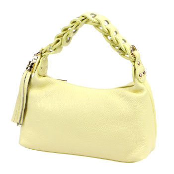 Kožená kabelka Luka žlutá KZ2261637