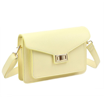 Kožená kabelka Luka žlutá KZ2261480