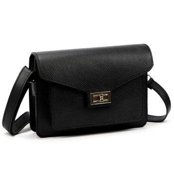 Kožená kabelka Luka černá KZ2261368