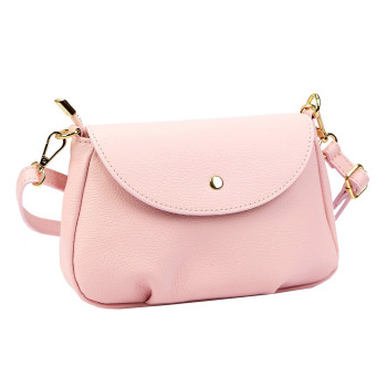 Kožená kabelka Luka růžová KZ2261701