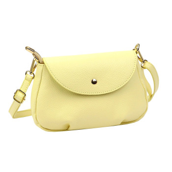 Kožená kabelka Luka žlutá KZ2261705