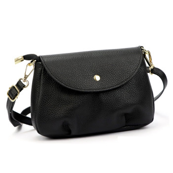 Kožená kabelka Luka černá KZ2261383