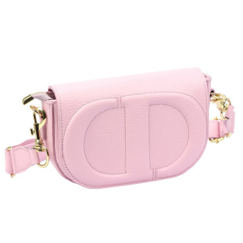 Kožená kabelka Luka růžová KZ2261479