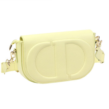 Kožená kabelka Luka žlutá KZ2261475