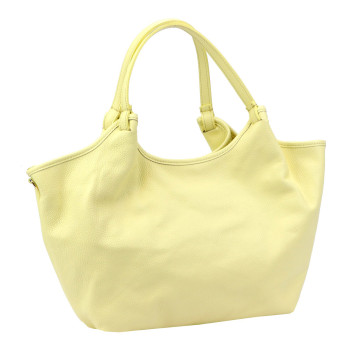 Kožená kabelka Luka žlutá KZ2261656