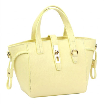 Kožená kabelka Luka žlutá KZ2261069