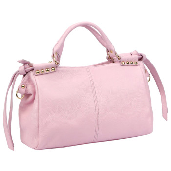 Kožená kabelka Camilla růžová KZ2261065