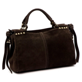 Kožená kabelka Camilla hnědá KZ2260230