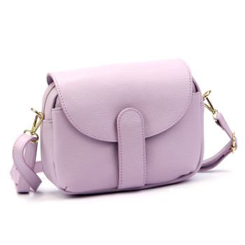 Kožená kabelka Luka fialová KZ2261266