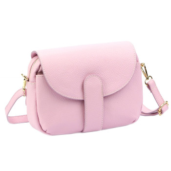 Kožená kabelka Luka růžová KZ2261264