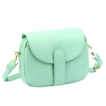 Kožená kabelka Luka zelená KZ2261258