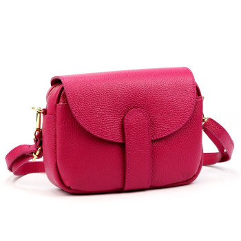 Kožená kabelka Luka fuchsiová KZ2261267