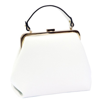 Kožená kabelka Luka bílá KZ2253310