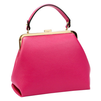 Kožená kabelka Luka fuchsiová KZ2253305