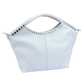 Kožená kabelka Camilla modrá KZ2261460