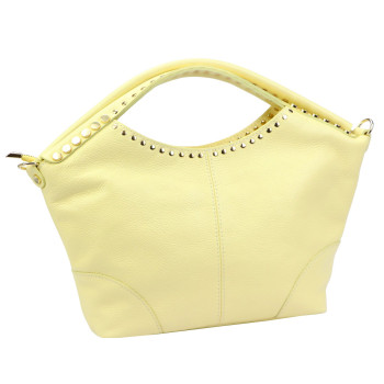 Kožená kabelka Camilla žlutá KZ2261457