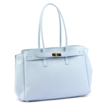 Kožená kabelka Camilla modrá KZ2261221