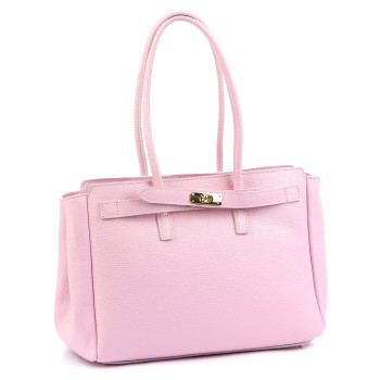 Kožená kabelka Camilla růžová KZ2261220