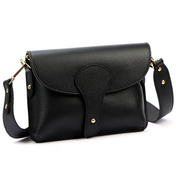 Kožená kabelka Luka černá KZ2258998