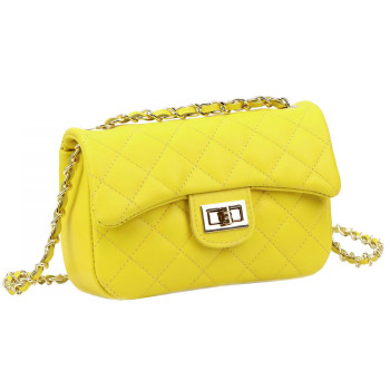Kožená kabelka Luka žlutá  KZ2261688