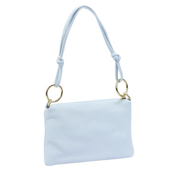 Kožená kabelka Luka modrá KZ2261596