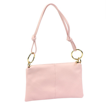 Kožená kabelka Luka růžová KZ2261594