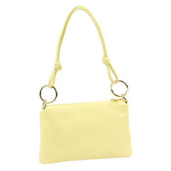 Kožená kabelka Luka žlutá KZ2261602