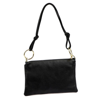 Kožená kabelka Luka černá KZ2261369