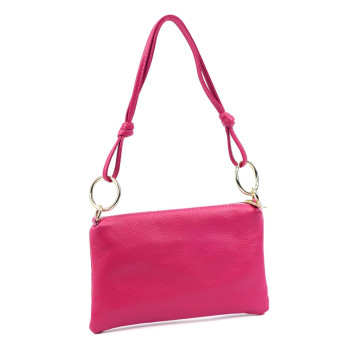 Kožená kabelka Luka fuchsiová KZ2261600