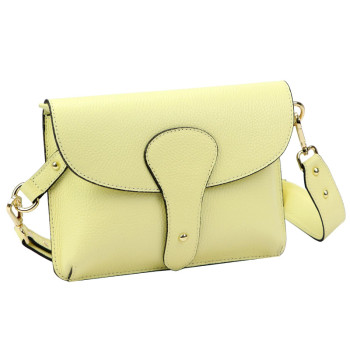 Kožená kabelka Luka žlutá KZ2261088