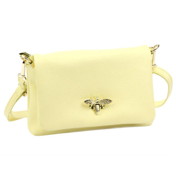 Kožená kabelka Luka žlutá KZ2261898