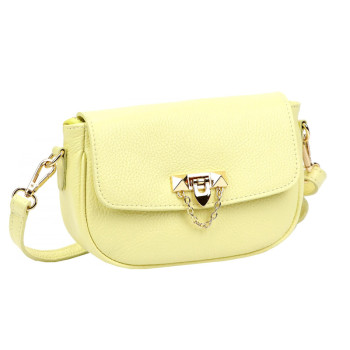 Kožená kabelka Luka žlutá KZ2261910