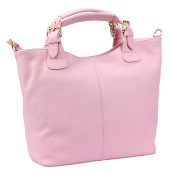 Kožená kabelka Luka růžová KZ2261437