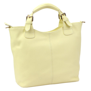 Kožená kabelka Luka žlutá KZ2261436