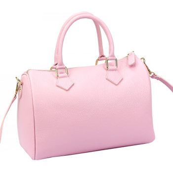 Kožená kabelka Luka růžová KZ2261978