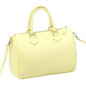 Kožená kabelka Luka žlutá KZ2261979