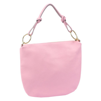 Kožená kabelka Luka růžová KZ2261473